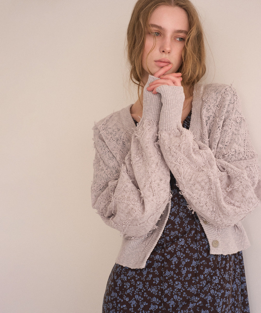 ANNETTE Floral Puff Dress