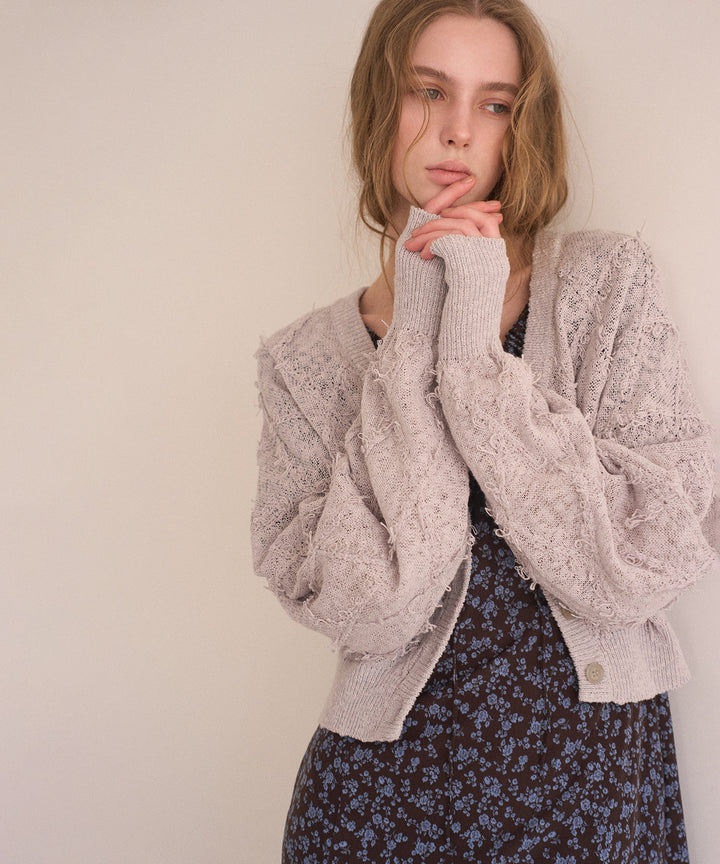 ANNETTE Floral Puff Dress