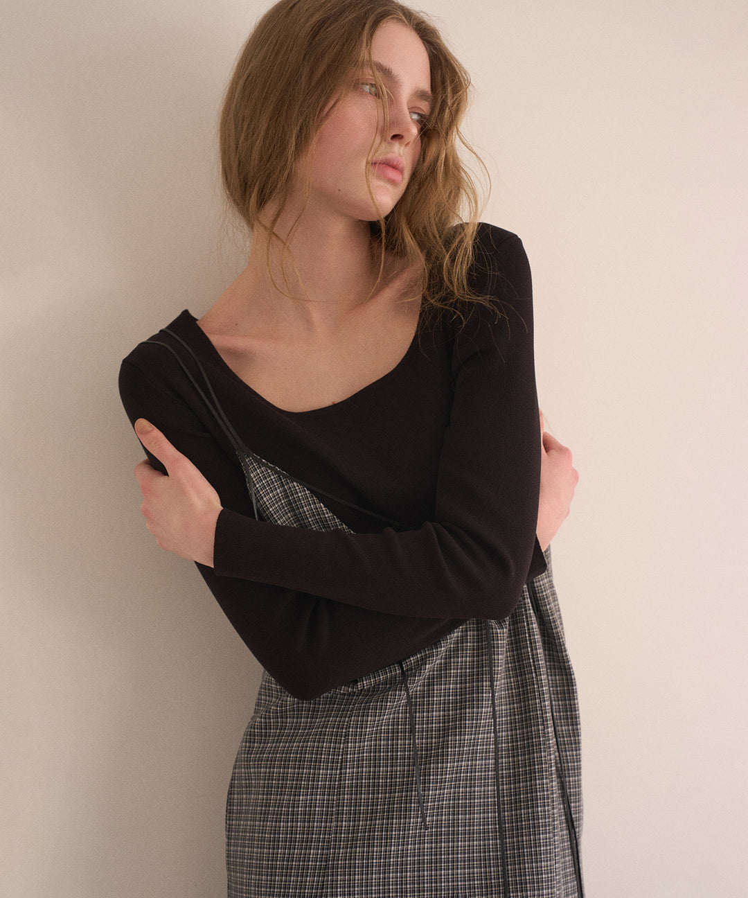 Square Dry Knit Tops