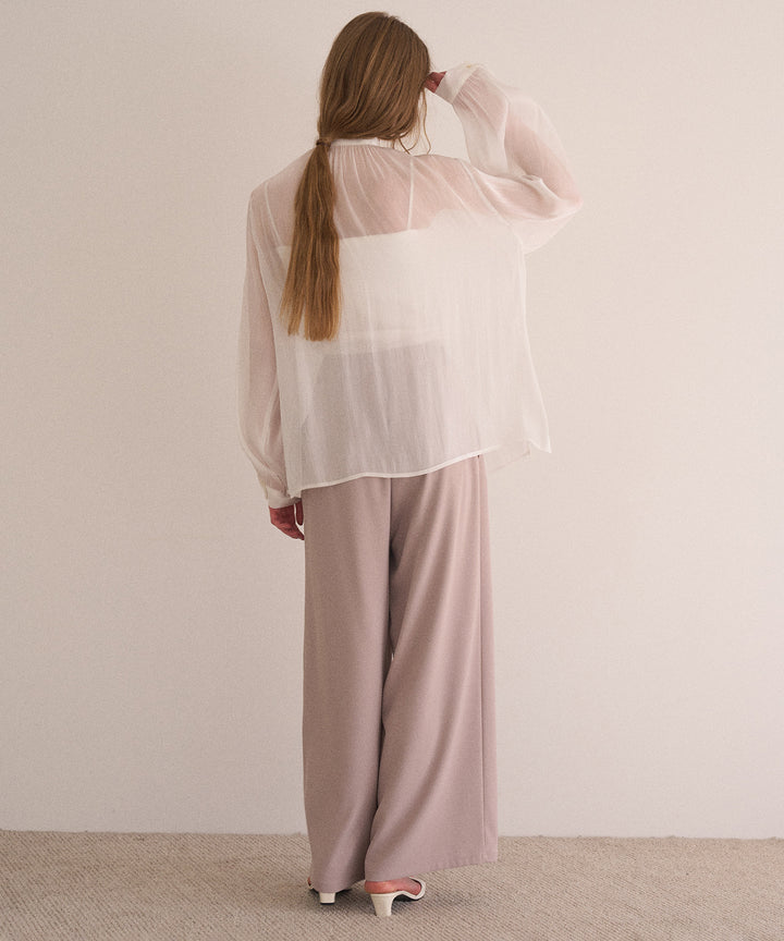 Sheer Washer Blouse