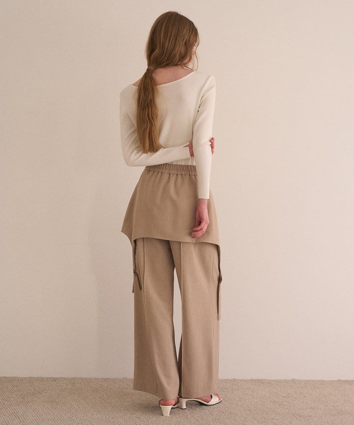 Wide Cover Layer Slacks