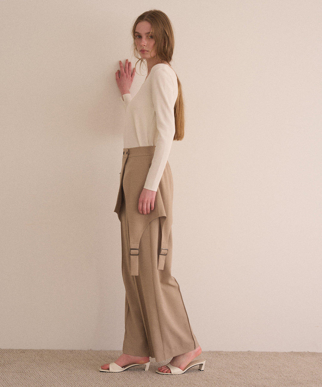 Wide Cover Layer Slacks