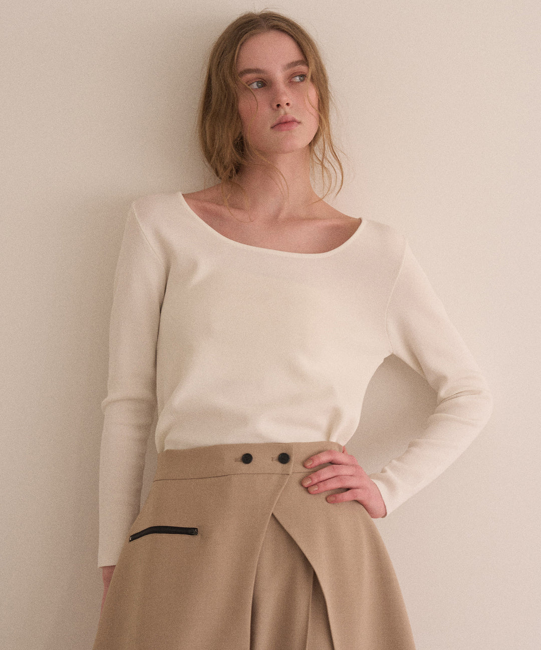 Square Dry Knit Tops