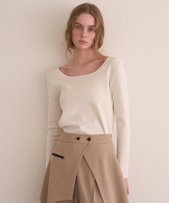 Square Dry Knit Tops