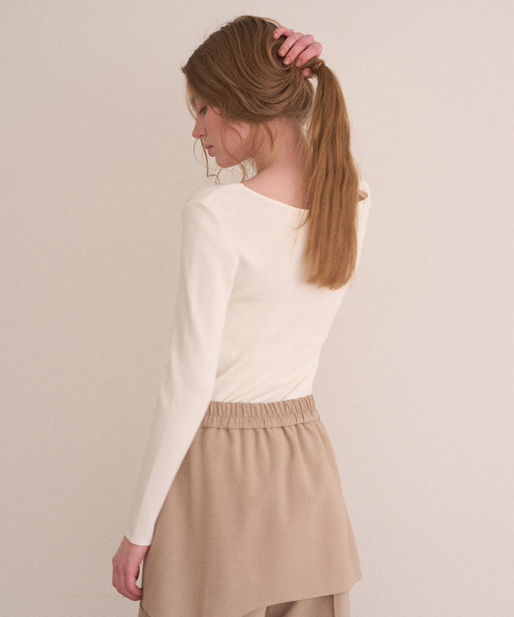 Square Dry Knit Tops