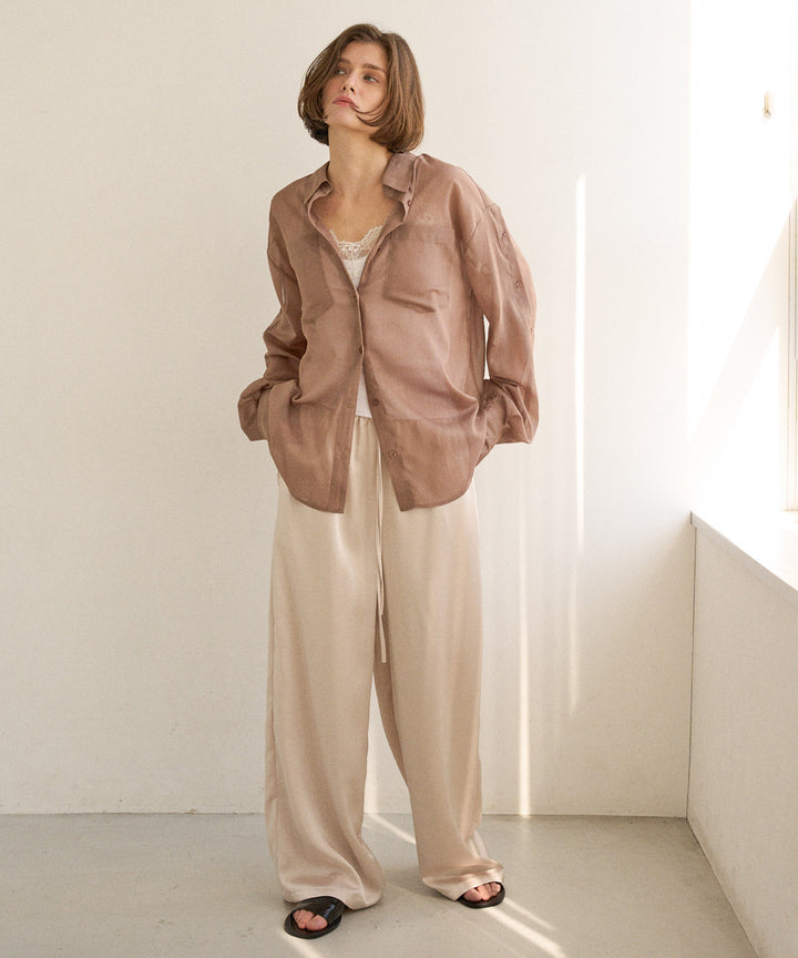 RelaxySatin Easy Pants