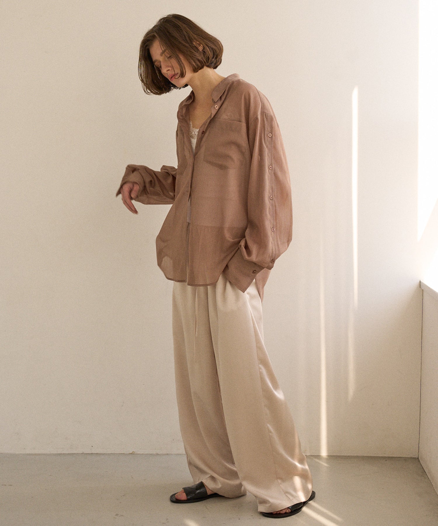 HAGOROMO Veil Shirt – MIELI INVARIANT