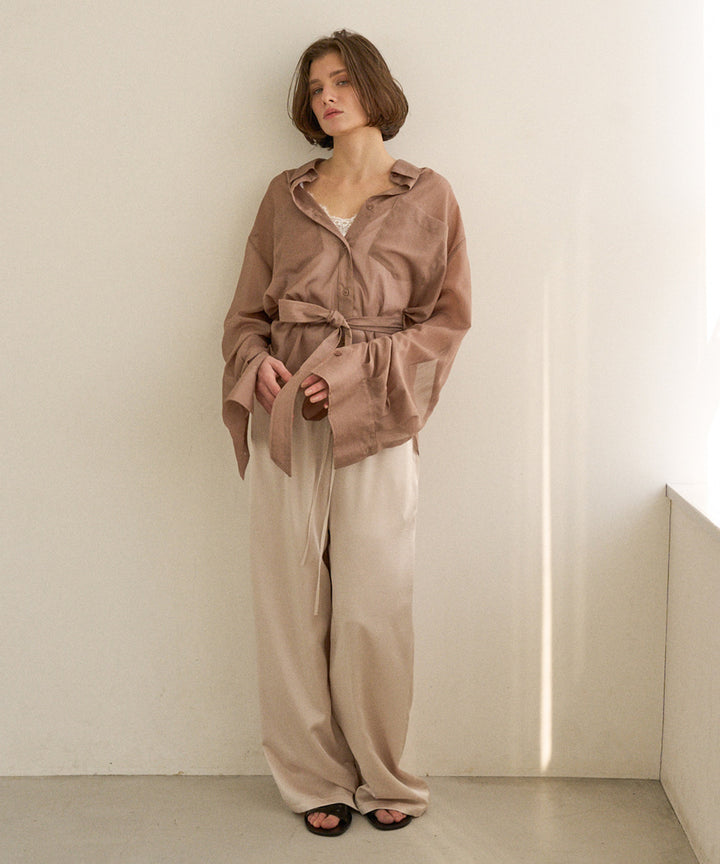 RelaxySatin Easy Pants