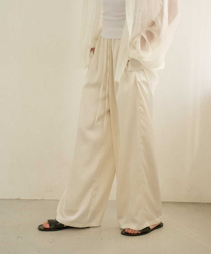 RelaxySatin Easy Pants