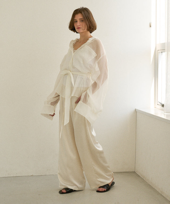 RelaxySatin Easy Pants