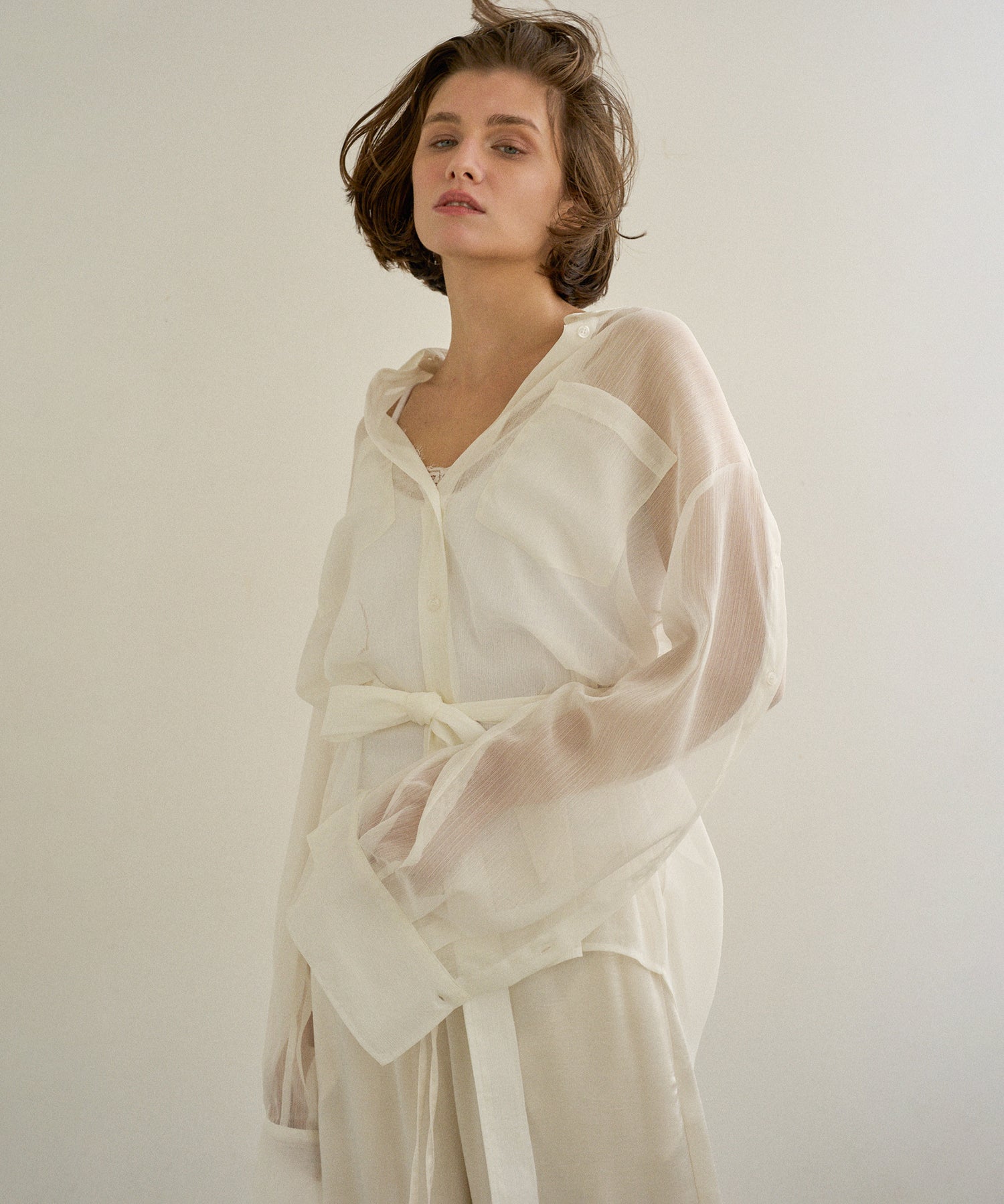HAGOROMO Veil Shirt – MIELI INVARIANT