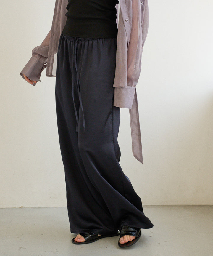 RelaxySatin Easy Pants