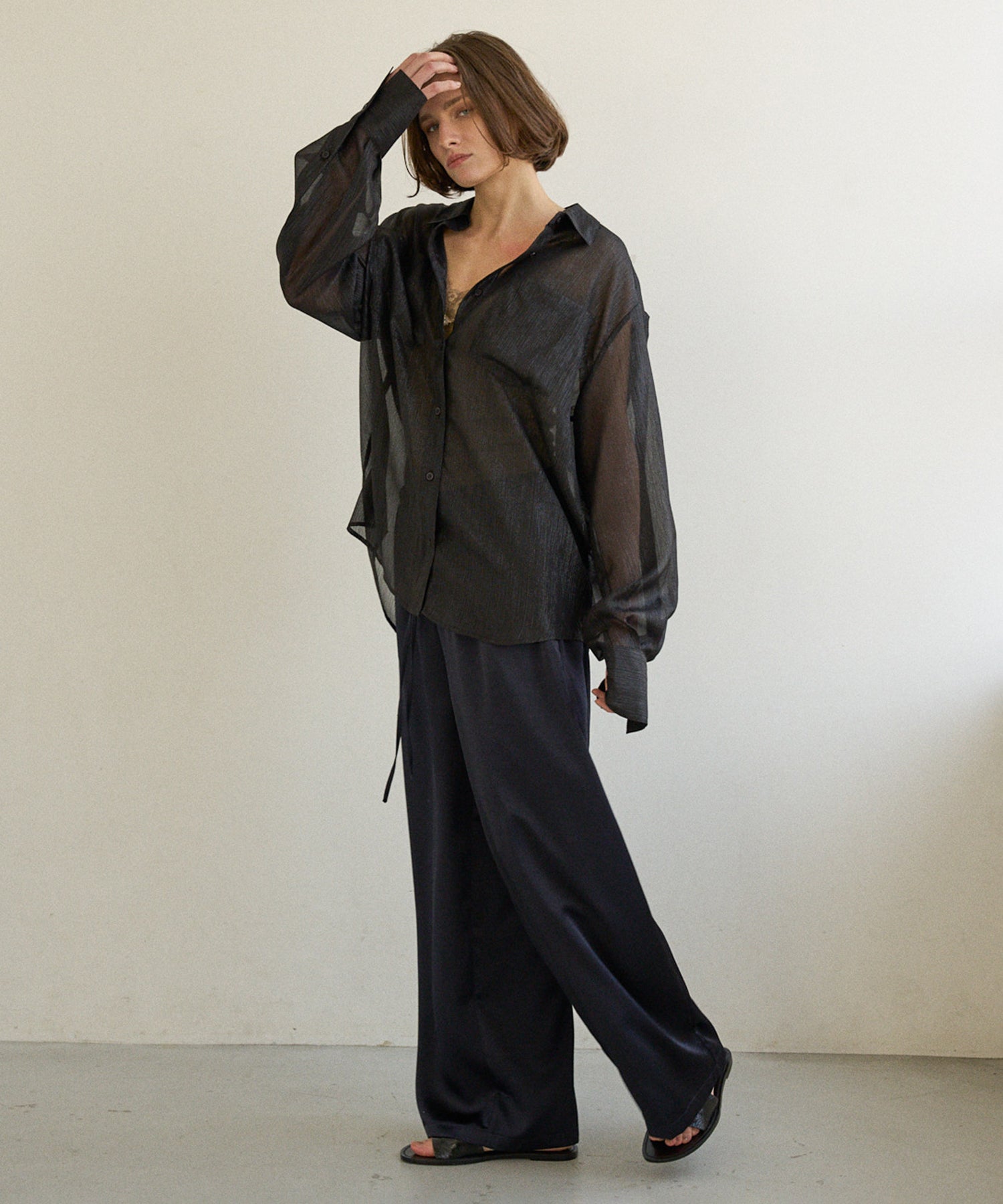 HAGOROMO Veil Shirt – MIELI INVARIANT