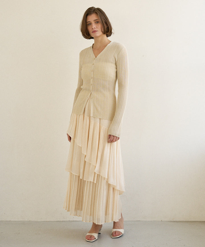 Random Rib Dry Cardigan