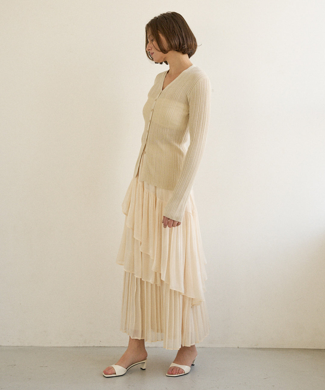 Random Rib Dry Cardigan