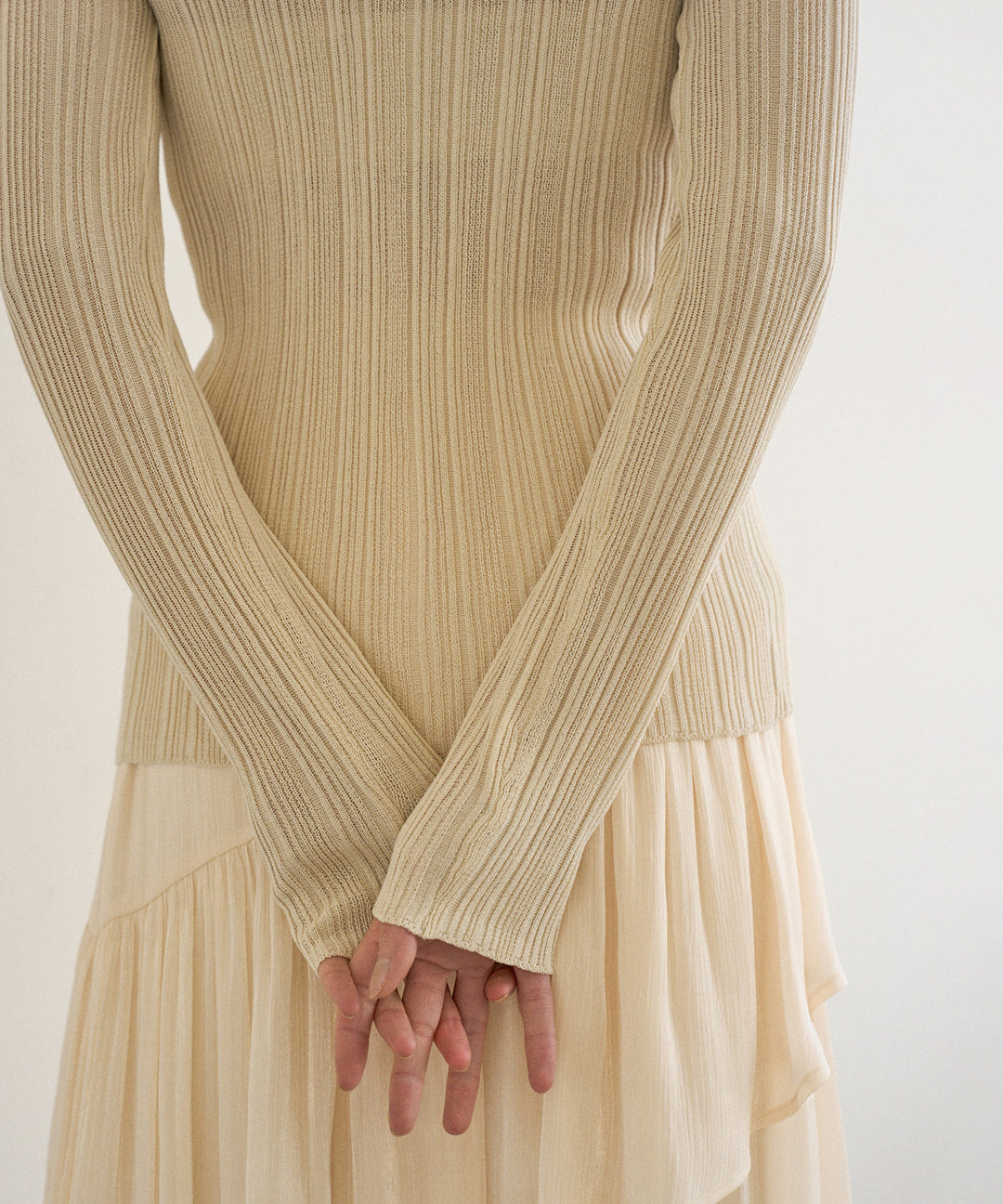 Random Rib Dry Cardigan