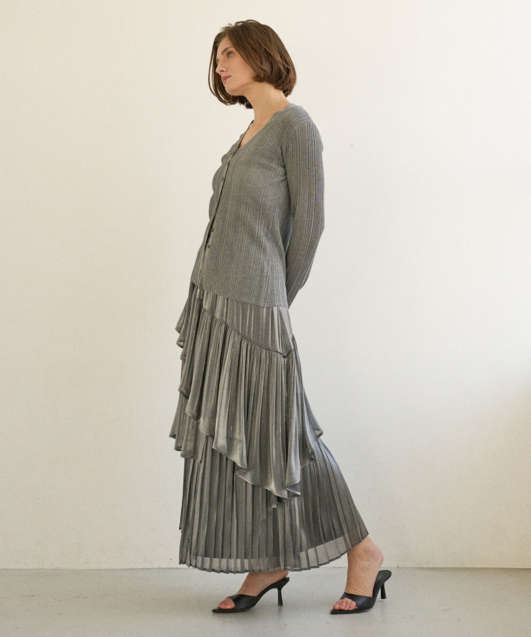 Random Rib Dry Cardigan