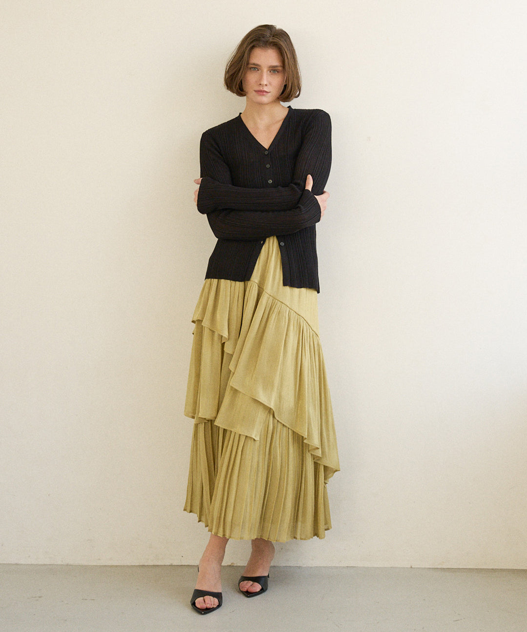 Random Rib Dry Cardigan