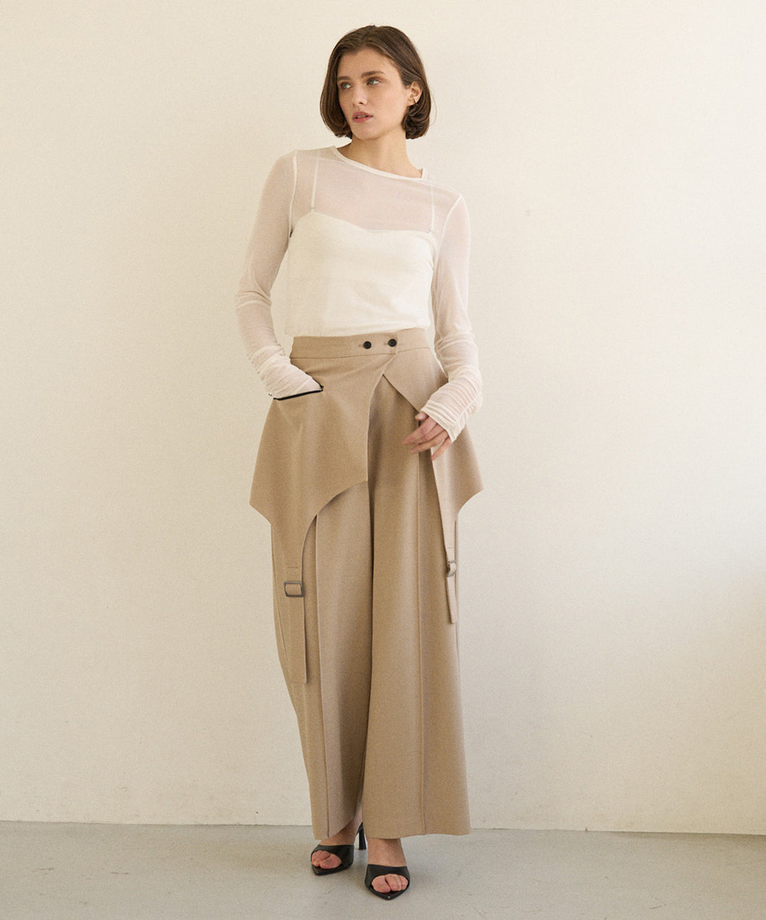 Wide Cover Layer Slacks