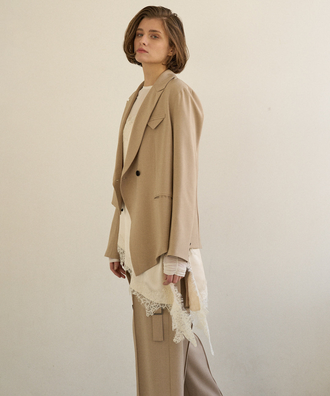 Satin Raschel Lace Camisole