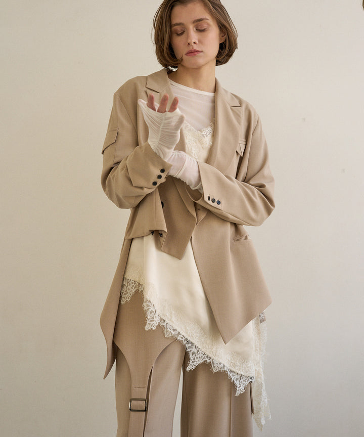 Satin Raschel Lace Camisole