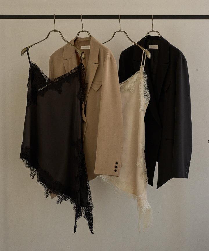 Satin Raschel Lace Camisole