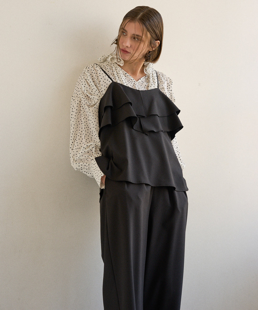 Washable Stretch Frill Camisole