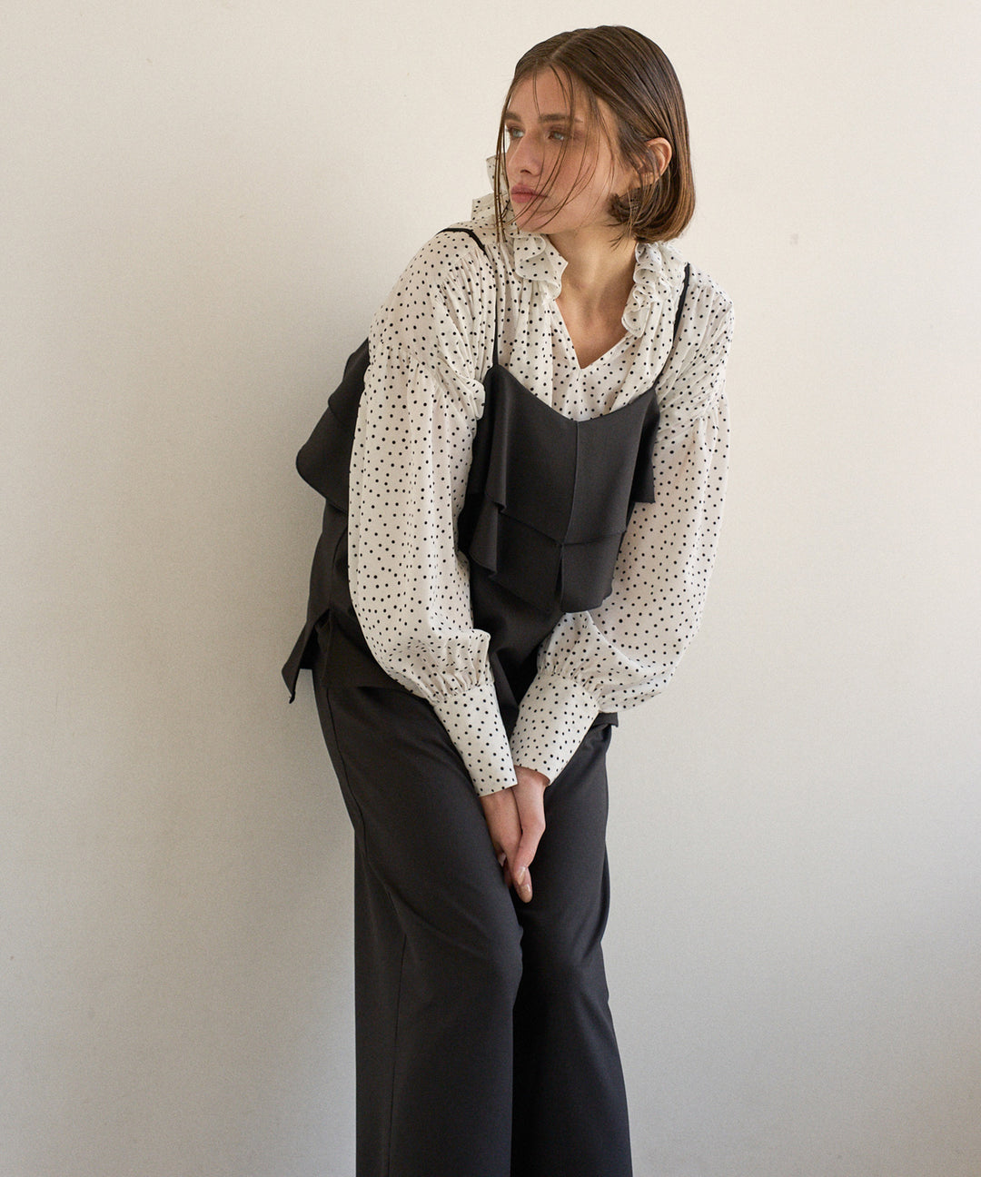 Washable Stretch Frill Camisole