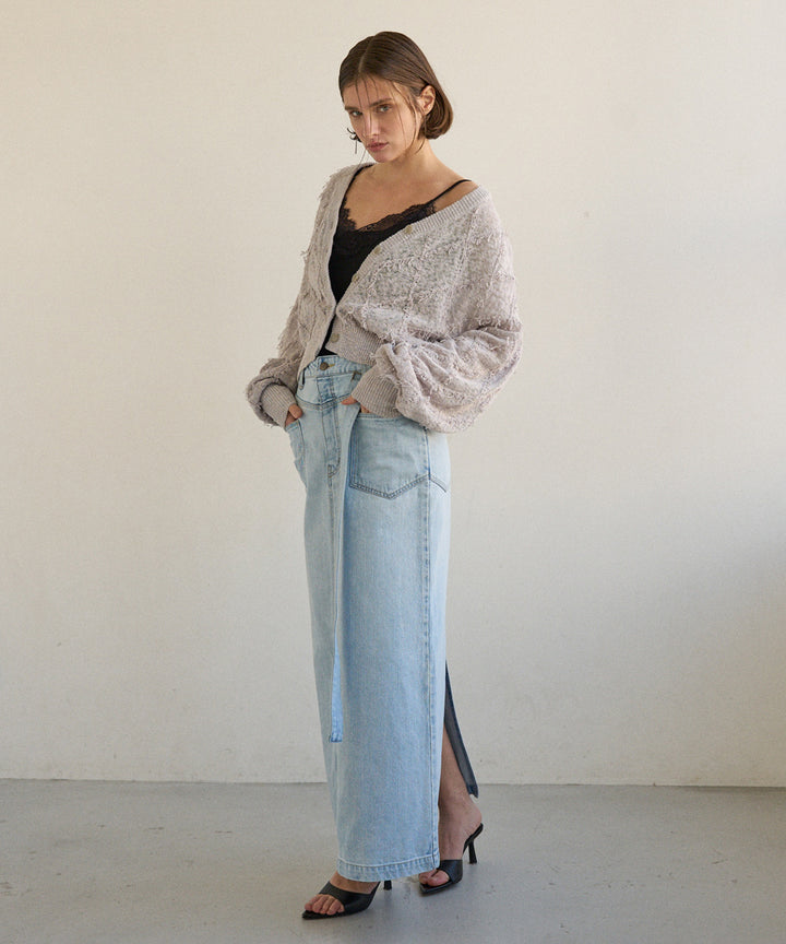 Pad In Rib Cut Lace C/A