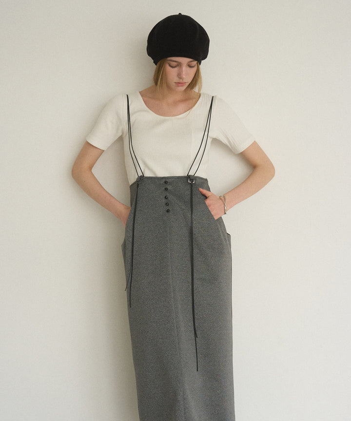 2way Rib Cut Tee