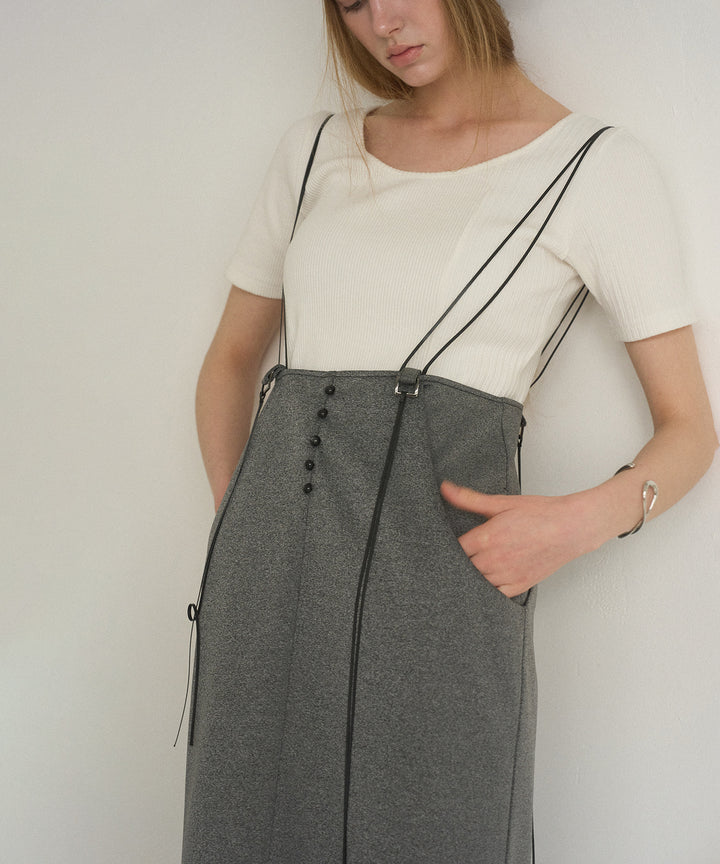2way Rib Cut Tee