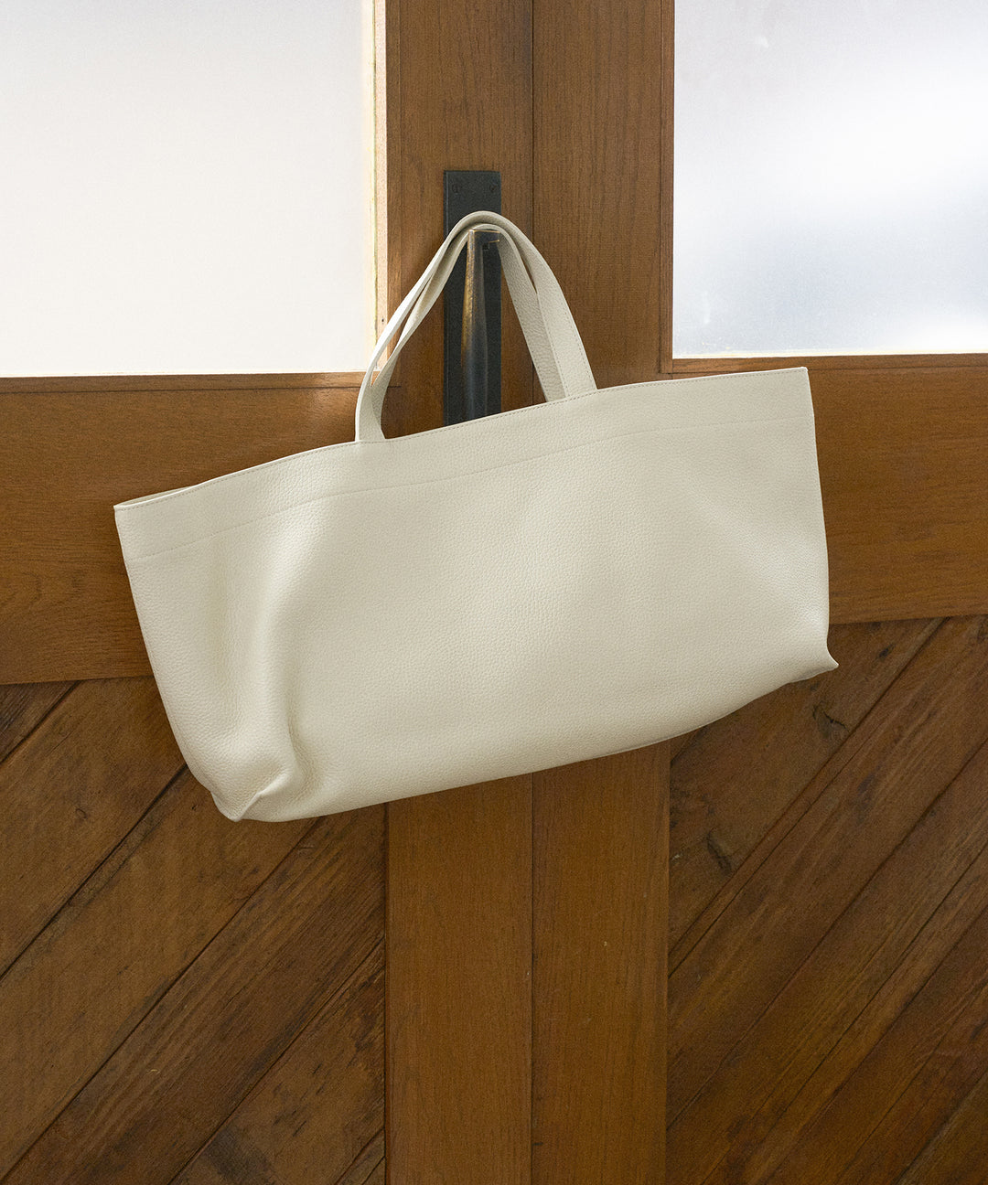【NCSSRY】Wide Bag Big (Ivory)