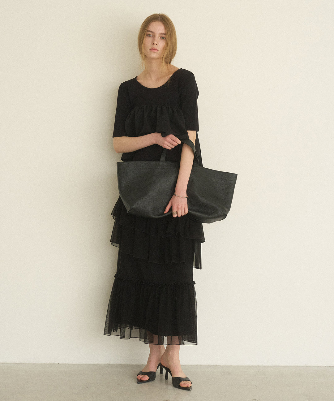 【NCSSRY】Wide Bag Big (Black)