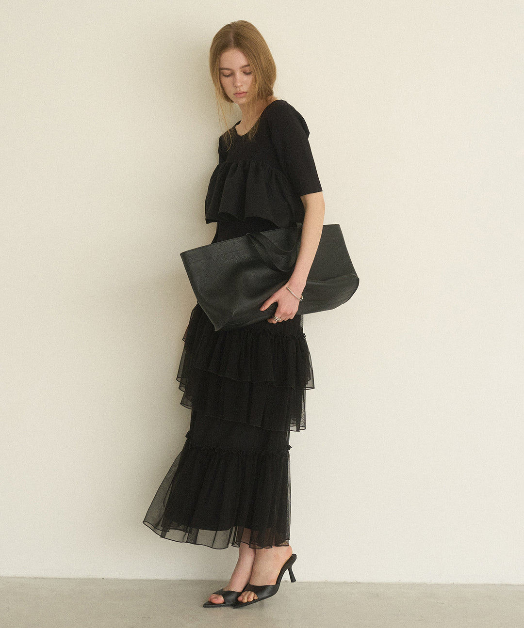 【NCSSRY】Wide Bag Big (Black)