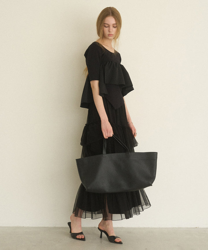 【NCSSRY】Wide Bag Big (Black)