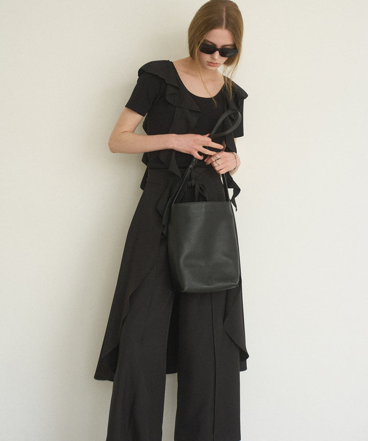 【NCSSRY】Square Tote Bag (Black)