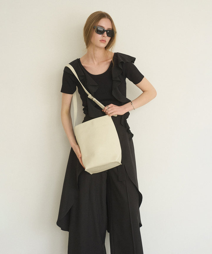 【NCSSRY】Square Tote Bag (Ivory)