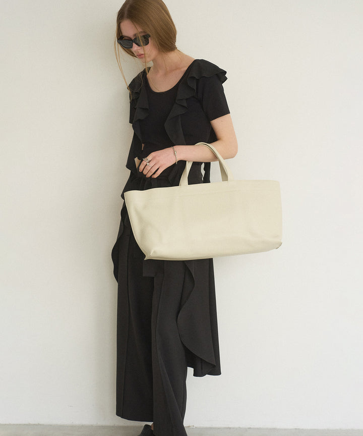 【NCSSRY】Wide Bag Big (Ivory)