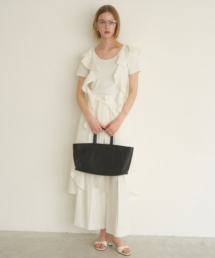 【NCSSRY】Wide Bag Medium (Black)