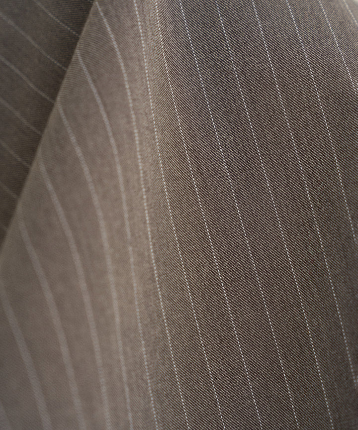 Pinstripe Flare Dress