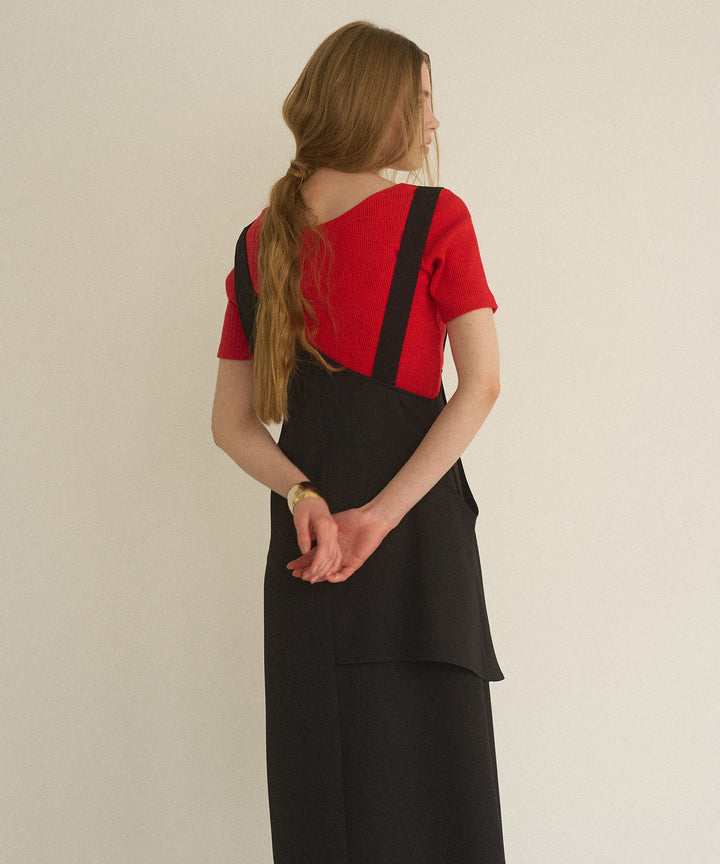 2way Rib Cut Tee