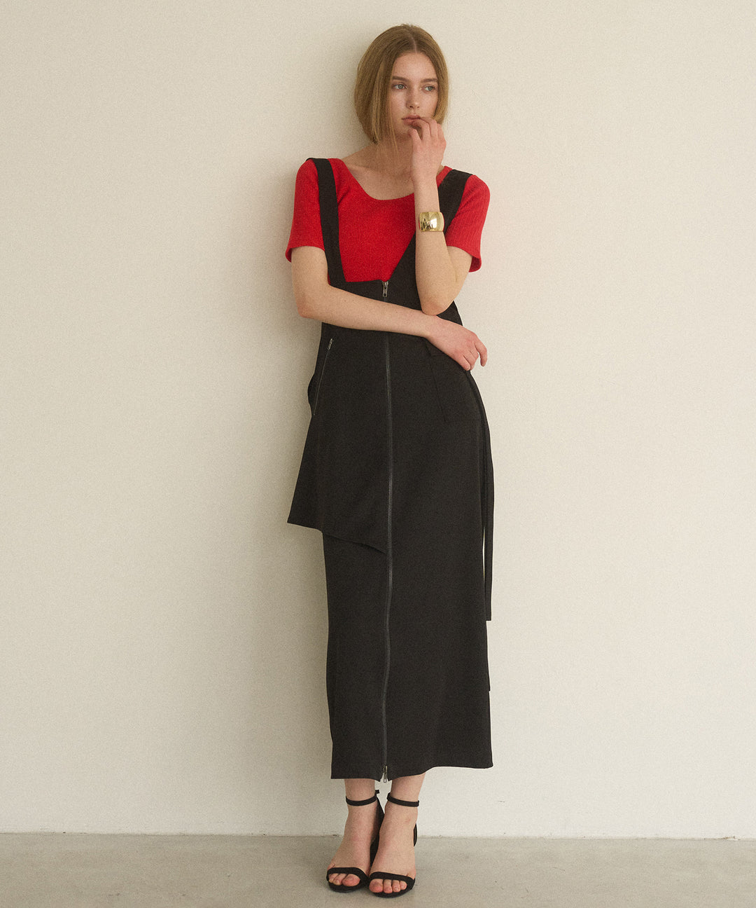 2way Rib Cut Tee