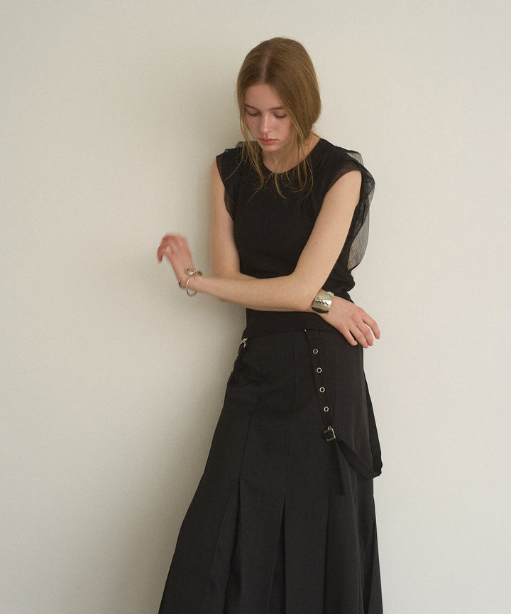 Box Tuck Suspend Skirt