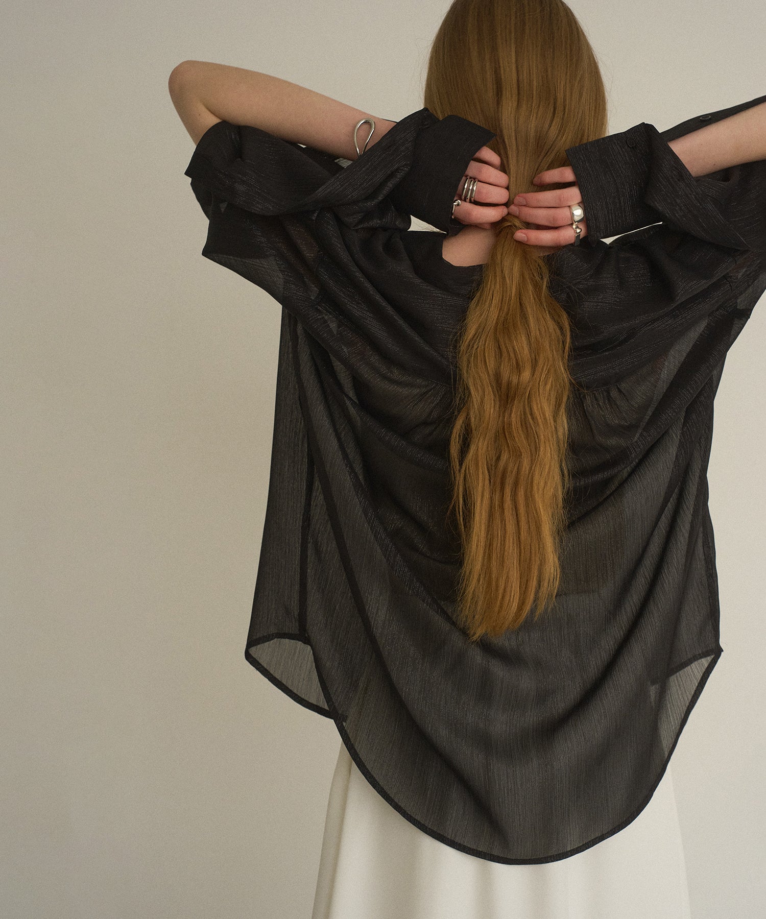 HAGOROMO Veil Shirt – MIELI INVARIANT