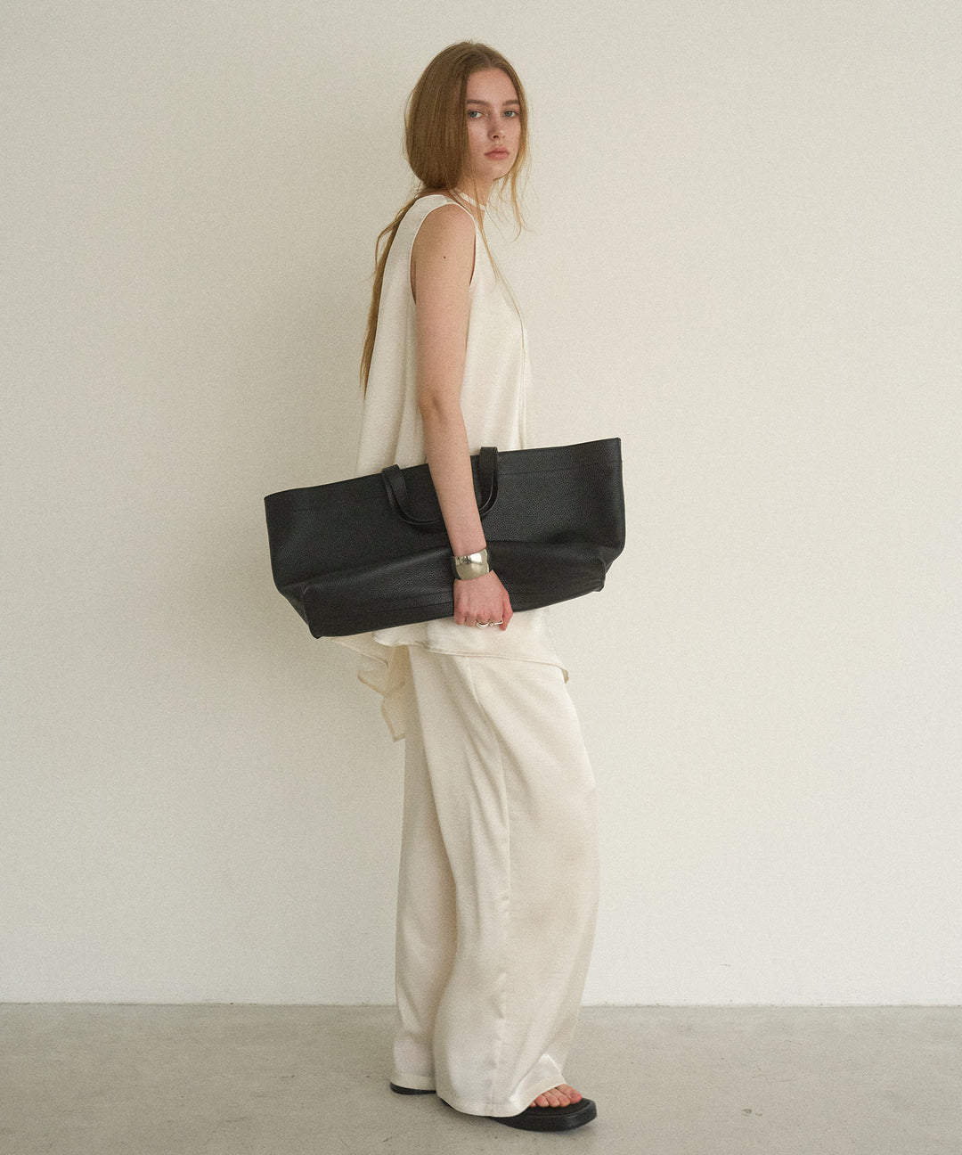 RelaxySatin Easy Pants