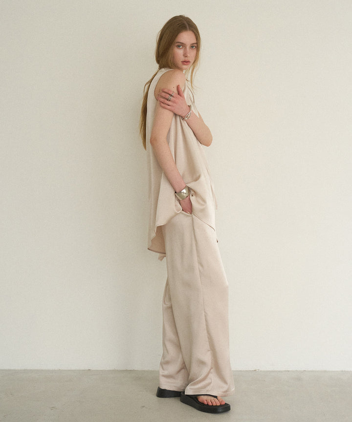 RelaxySatin Easy Pants