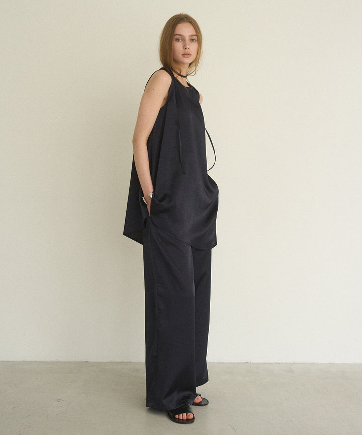 RelaxySatin Easy Pants