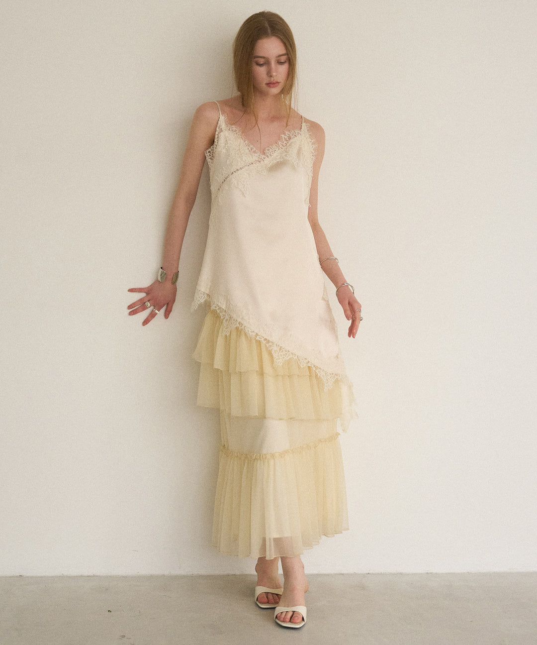Satin Raschel Lace Camisole