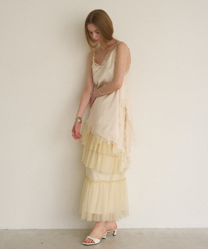 Satin Raschel Lace Camisole