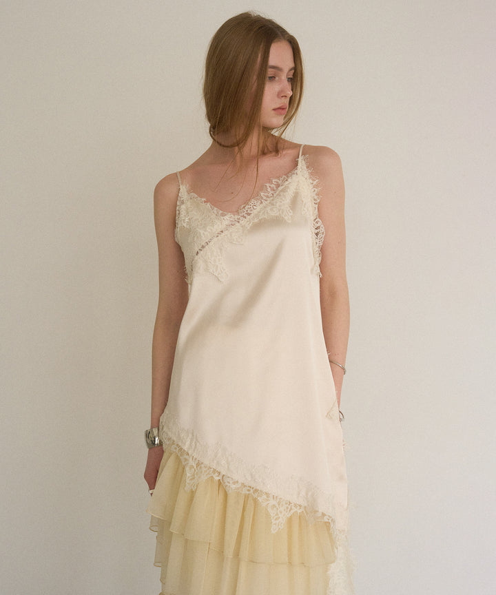Satin Raschel Lace Camisole